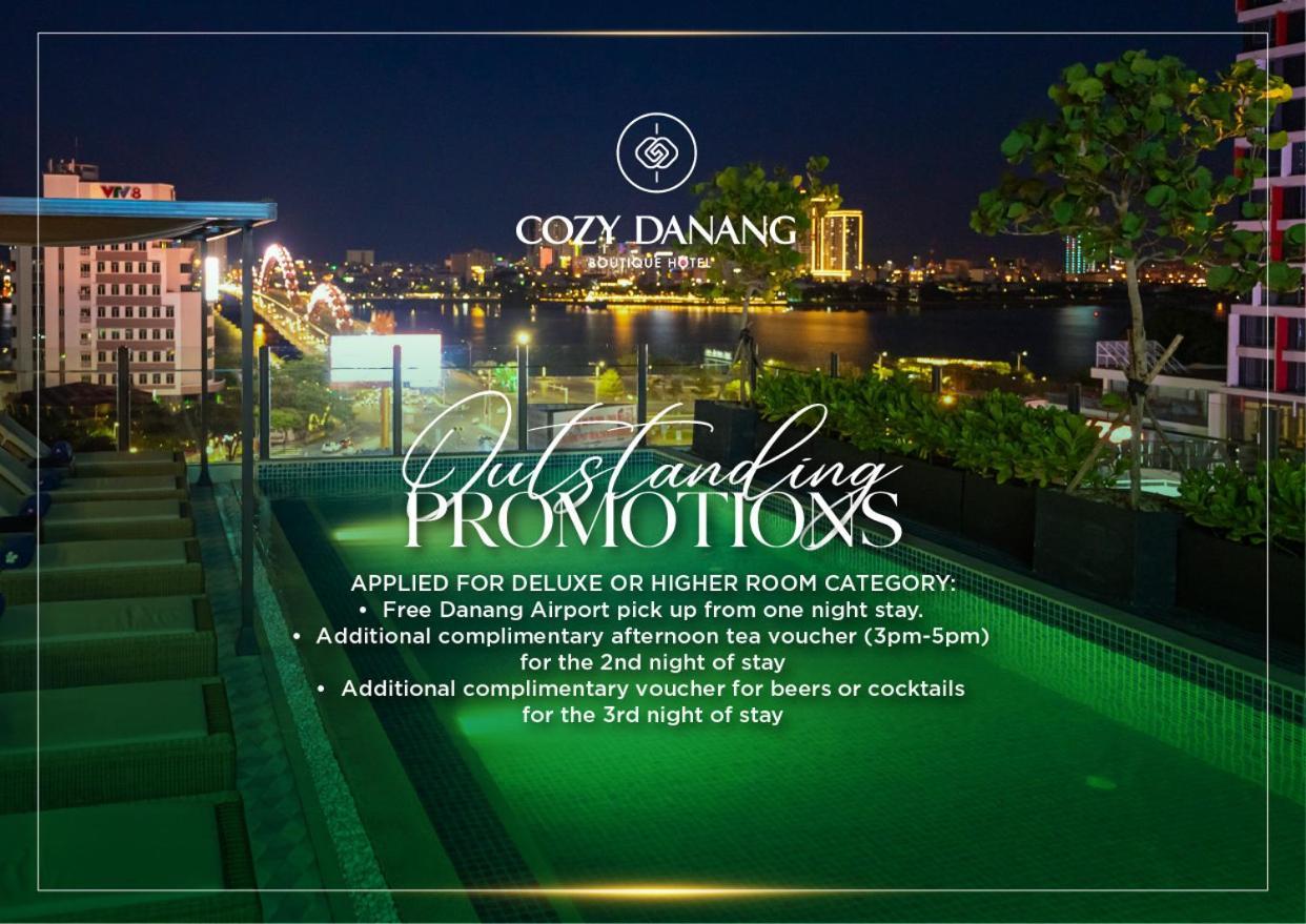 Cozy Danang Boutique Hotel Экстерьер фото